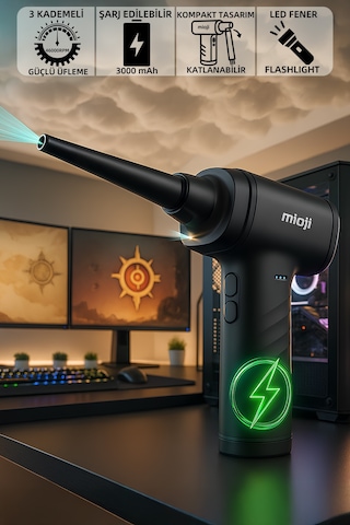 Mioji Mio Ad72 3000 mAh 3 Kademeli Hava Üfleme ve Vakum Cihazı