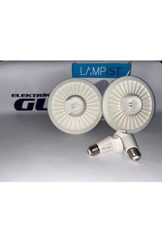 Lampist Cemre 40w Led 6500k Demonte Ufo Armatür 1 Adet 4000 Lümen Yüksek Işık Güçlü Tavan Aydınlatma Lambası 1 Lampist Cemre 40w Led 6500k Demonte Ufo Armatür 1 Adet 4000 Lümen Yüksek Işık Güçlü Tavan Aydınlatma Lambası Beyaz -6500k