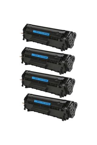 Hp 1010 1018 1020 Q2612a Uyumlu Toner 4'lü Paket