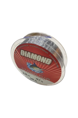 Bauer Diamond Titanium Plus 0.35 Mm 150 Mt Misina - Renk: Gri 16.7 Kg