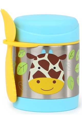 Skip Hop Zoo Paslanmaz Çelik Termos Zürafa Çok Renkli