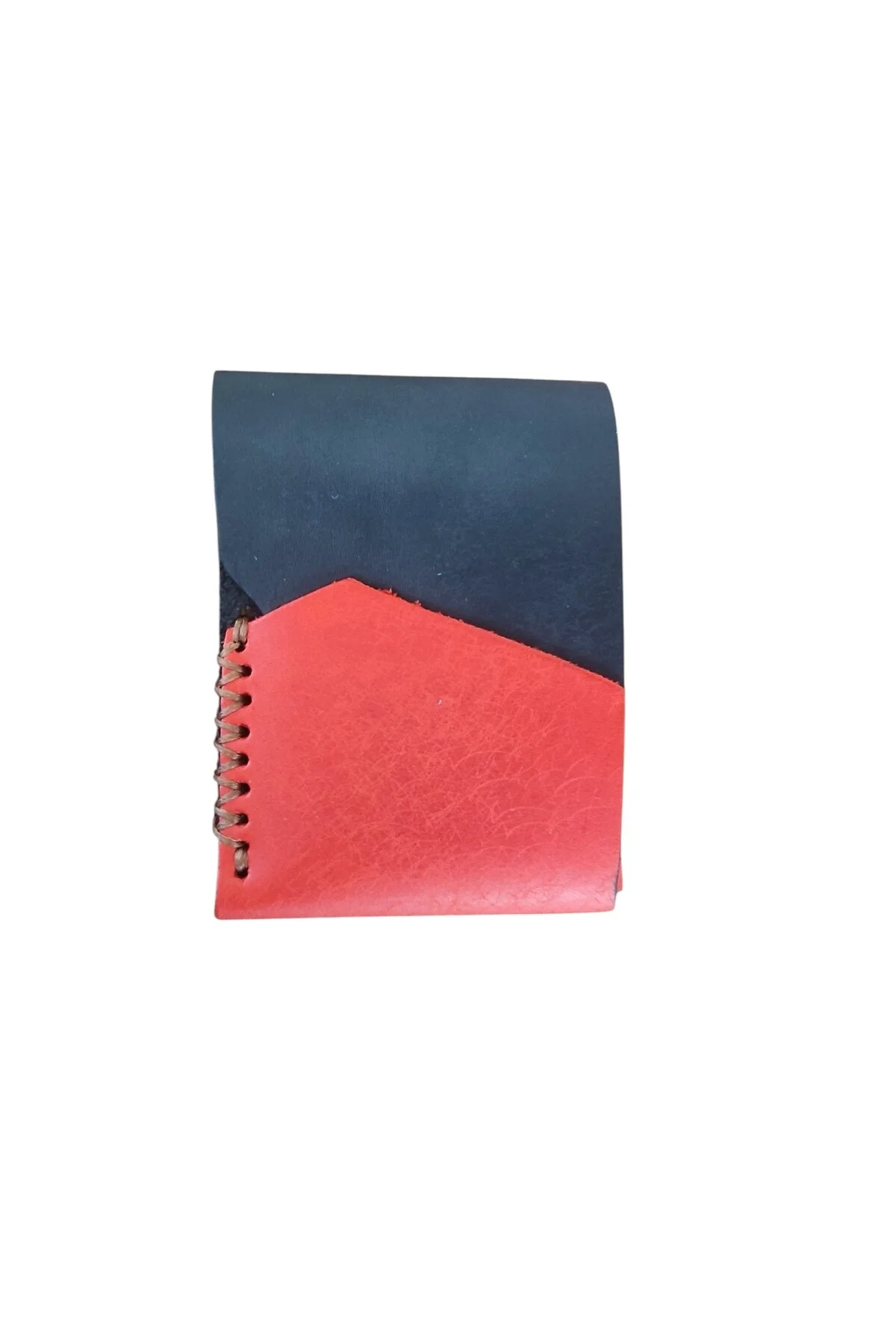 Sumerian Leather Craft Pueblo Deri Kartlık Düz Kırmızı Kırmızı