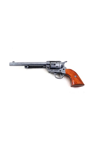 Denix Dekoratif Cal.45 Peacemaker Revolver 7½'' 35 Cm , Amerika 1873