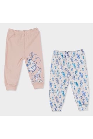 Çimpa Mickey 2'li Bebek Pantolonu 20847 Pembe