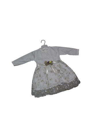 Beyzababykids Kız Bebek Elbise Bebek Mevlüt Elbise Dantelli Elbisehediyelik
