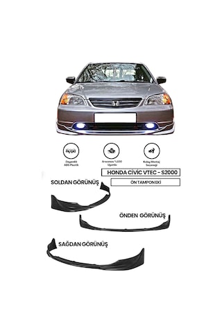 Honda Civic Vtec2 Makyajlı Kasa Uyumlu S2000 Ön Ek