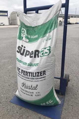 Şeker Gübresi Çim Gübresi Süper As %21 Azot Gübresi - 10 KG