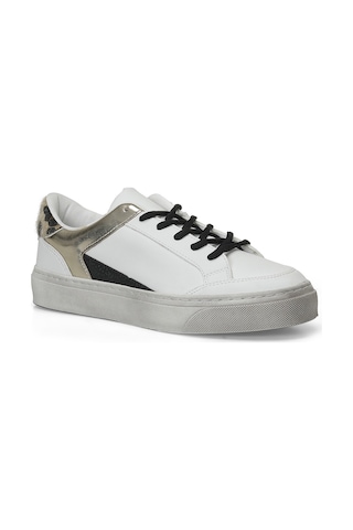 Butigo 26k-136 Beyaz Kadın Sneaker 000000000102709497 Beyaz-altın