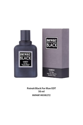 Gabrini Patriot Black Erkek Parfüm EDT 50 ML