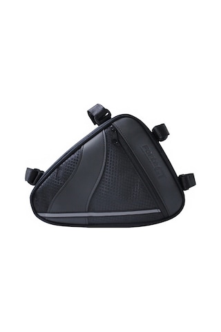 Xbyc 826 Bisiklet Üçgen Çanta Siyah Gri Çok Renkli