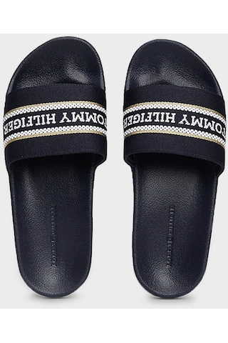 Tommy Hilfiger Kadın Terlik Fw0fw07845 Dw6 Lacivert