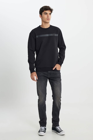 Lee Erkek Sweatshirt Siyah L242499001m Local Coll. Crew 25kmc8000080 Mc80001 Siyah