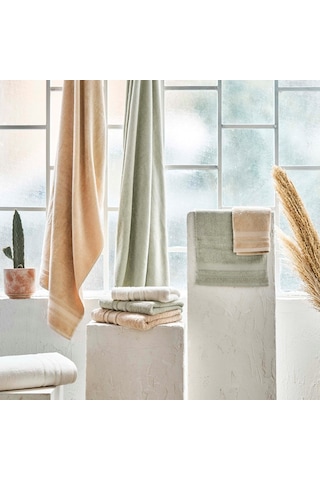 Linens Soft Pamuk 30x45 Cm El Havlusu Ekru