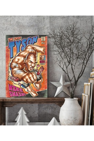 Mike Tyson Ahşap Tablo 4mm