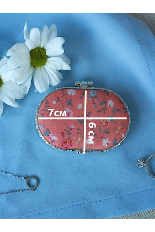 Moltobello Küçük Cep Aynası Arkadaş İçin Hediye 195594624 Gri