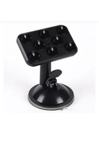 Point Telefon Tutacağı 8 Vantuzlu Siyah Renk Siyah