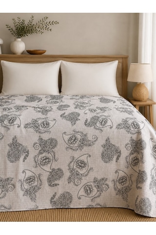 Tek Kişilik Pike Yatak Örtüsü %100 Pamuk 170x230 Özlem