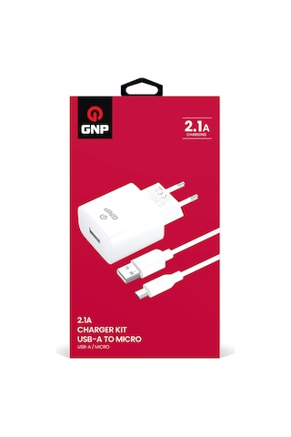 GNP 2.1 Mah Micro USB Kablo Ve Şarj Cihazı
