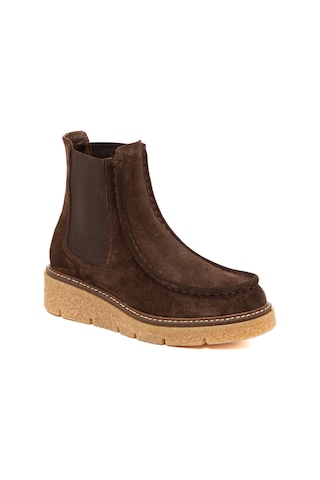 Marrone Bot Kadın 25k11778xs Vergelio Suede Marrone