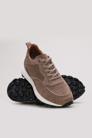 FAST STEP Hakiki Deri Erkek Casual Ayakkabı 245ma2414-2 Kum