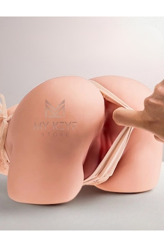 My Keyf Ultra Realistik 2 İşlevli Kalça Manken Titreşimli 4.5 Kg Ağırlık Gerçekçi Doku