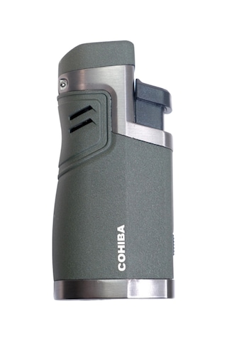Cohiba 4 Torch Pürmüz Delicili Haki Metal Puro Çakmağı - Tr9492