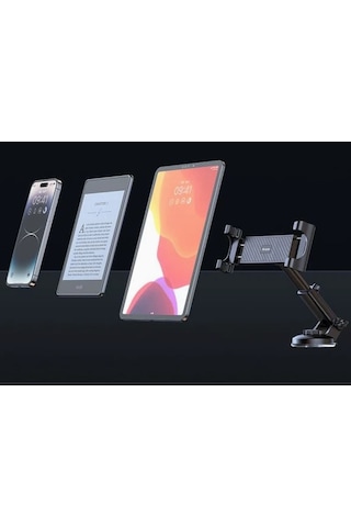 Tablet Ve Telefon İçin Cok Fonksiyonlu Araç İçi Telefon Tutucu