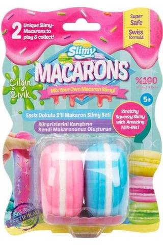 Slimy 2'li Macaron Slime