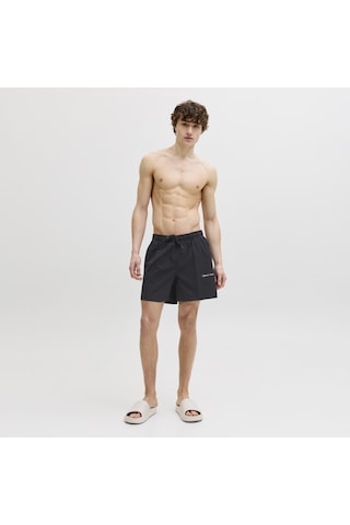 Jack & Jones Erkek Normal Kalip Deniz Sortu - Maui - 12291434 Siyah