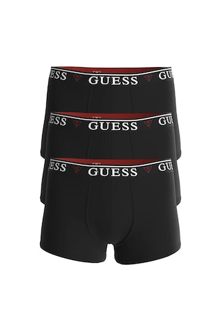 Guess Erkek 3 Lü Boxer U97g01kcd31-a996 Siyah