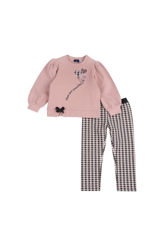 Chicco Sweatshirt Ve Desenli Pantolon Takım 09100224000000 000015 Medıum Pınk
