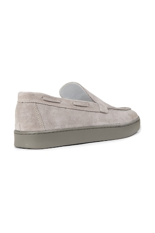 Deery Erkek Hakiki Süet Gri Loafer Ayakkabı - 01993mgrıc01 Gri