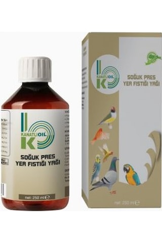 Kanatlı Oil Soğuk Pres Yer Fistik Yağı 250 ML Kanatlı Oil Soğuk Pres Yer Fistik Yağı 250 ML