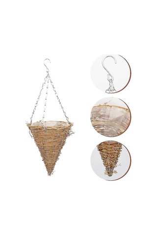 1 Adet Koni Şeklinde Saksı