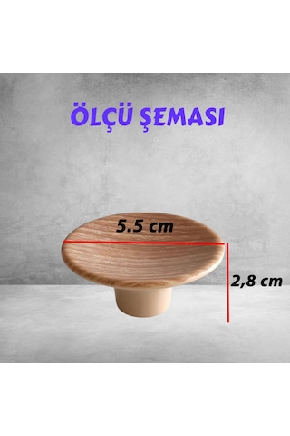 Bohem Plastik Çanak Kulp Ceviz Düğme Mobilya Mutfak Dolap Dolabı Çekmece Kulbu Kulpları Ceviz Çok Renkli