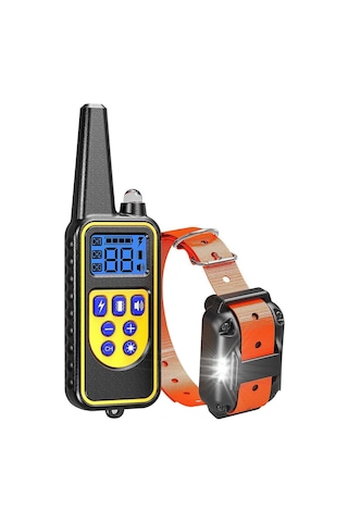 Ip67 Su Geçirmez Şarj Edilebilir Köpek Eğitim Tasması Otomatik Elektrikli Şok Köpek Tasması Evcil Hayvan Tasması Havlama Durdurucu Otomatik Köpek Tasması Köpek Eğitimi