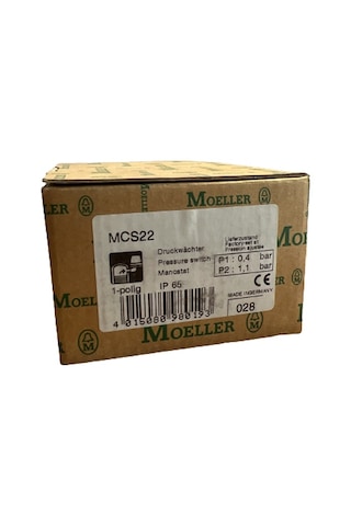 98019 Mcs22 2-22 Bar Basınç Şalteri Moeller Eaton