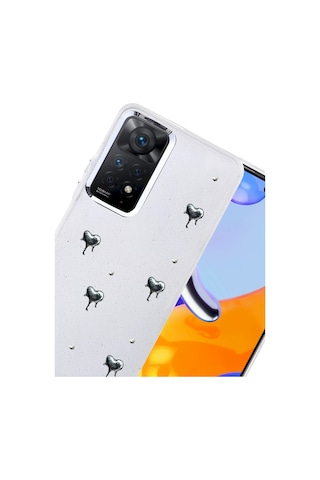 Newface - 927 - Xiaomi Redmi Note 11 Pro Fiyonk Desenli Kapak - - Spt-gld - Desen 1 Diğer