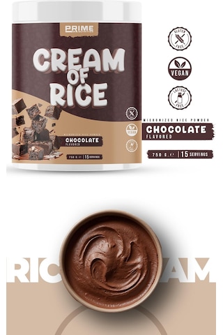 Prime Nutrition Cream Of Rice 750 Gram Chocolate Çikolata Aromalı
