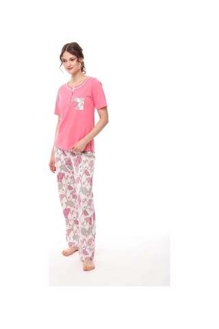 Pijadore 1439 Kadın Kısa Kollu Pijama Takım 001