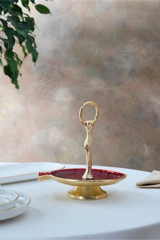 Karaca Tina Dekoratif Servislik 20x17 cm