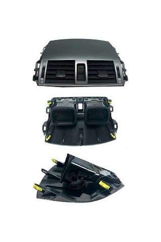 Toyota Corolla Orta Kalorifer Izgara Gri 2007-2012 Toyota Corolla Orta Kalorifer Izgara Gri 2007-2012