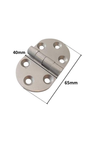 Sese Alüminyum Oval Menteşe 4cm Saten Renk 104-4-81 Diğer