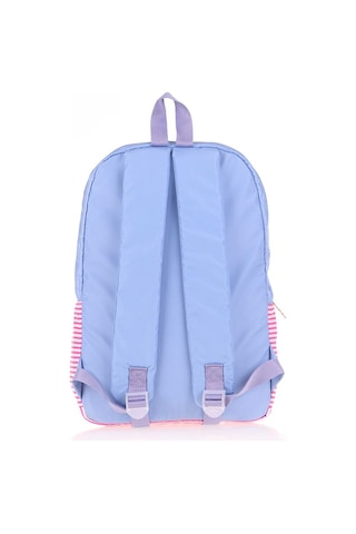 Kaukko Soft Floral Sırt Çantası Mavi K1494