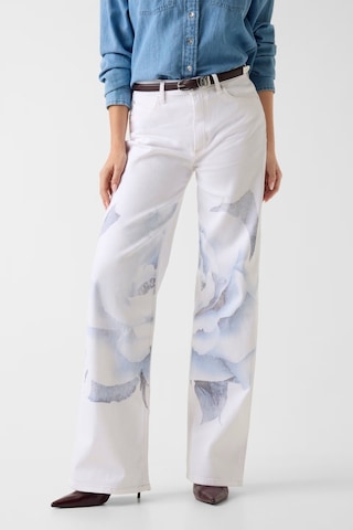 Guess Rege Relaxed Fit Kadın Jean Pantolon W6ga1ad1575 Beyaz