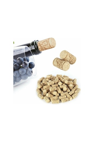 50 Adet Şarap Şişe Ve Yağdanlık Mantarı Çap:23,5mm Boy:38mm