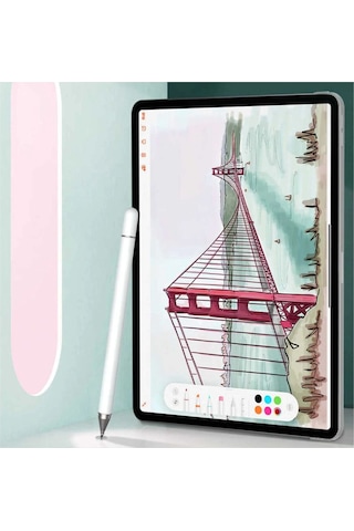 Galaxy Tab A8 10.5 Sm-x200 Uyumlu Dokunmatik Kalem Tablet Ve Telefon Için Çizim Kalemi