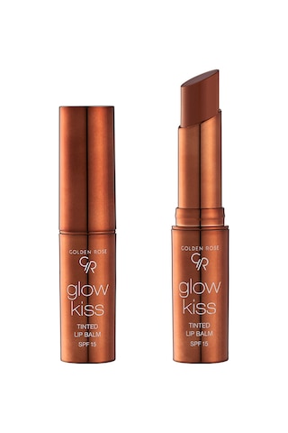 Golden Rose Glow Kiss Tinted Shea Yağı Hyaluronik Asit Ve Vitamin E İçeren Renkli Dudak Balmı 06 Choco Cake