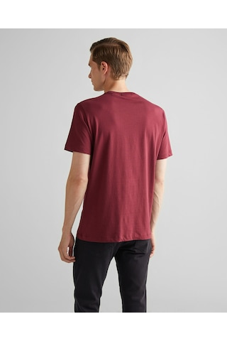 Gant Erkek T-shırt 2003184-638 2003184-638 Bordo Bordo