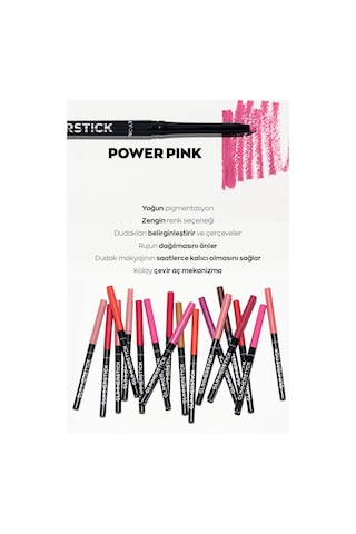 Avon Glimmerstick Dudak Kalemi Power Pink